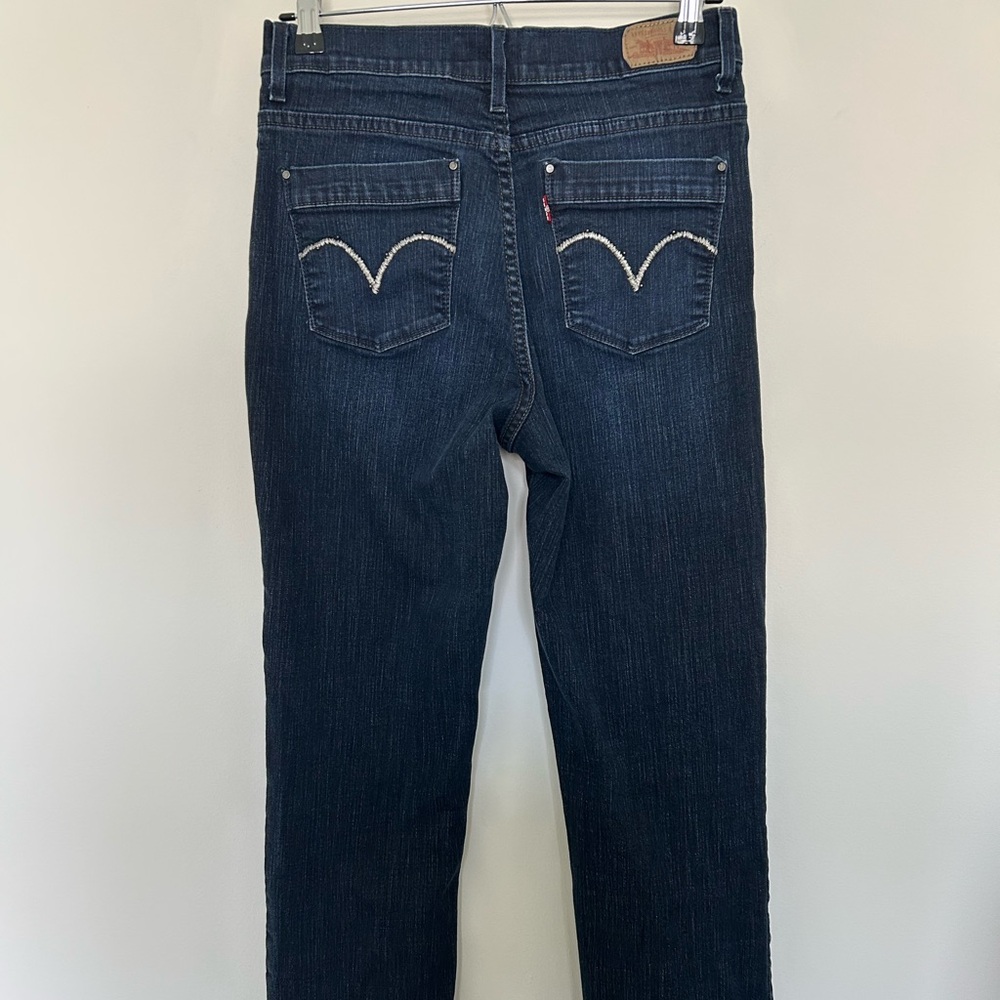 Levi’s Perfectly‎ Slimming 512 Straight Leg Jeans Denim Size 8M - Picture 6 of 8
